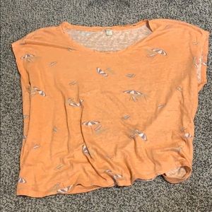 Flowy Peach top